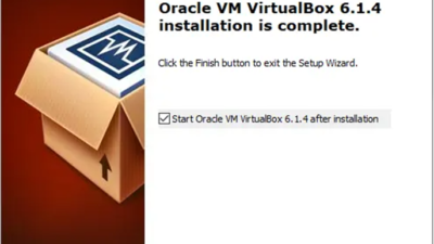 Selesai Penginstalan VirtualBox